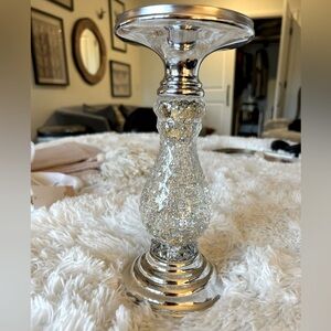 Like new-Bath&Body Works Swirling Glitter Pedestal 3-Wick Candle Holder